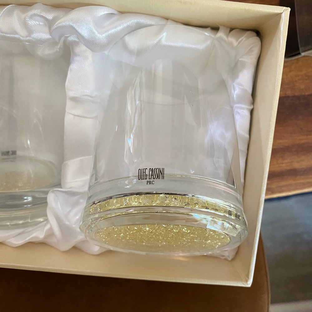 Two New Oleg Cassini Glasses